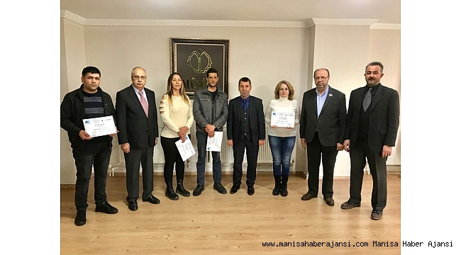 Girişimcilik sertifikalarını aldılar