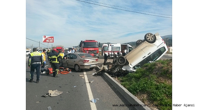 İki araç çarpıştı: 2 yaralı