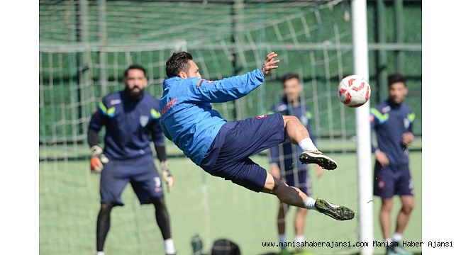 Manisa Büyükşehir Belediyespor gol çalıştı