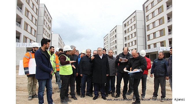 Manisa'da adeta yeni bir ilçe inşa ediliyor