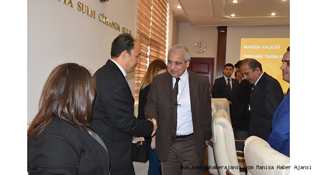 Manisa&#039;nın organik tarımı ele alındı