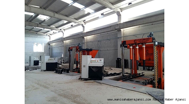 MASKİ&#039;nin yeni fabrikasında makine montajlarına başlandı
