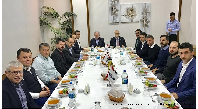 MÜSİAD Manisa Şubesi Milletvekili Berber'le istişare toplantısı yaptı