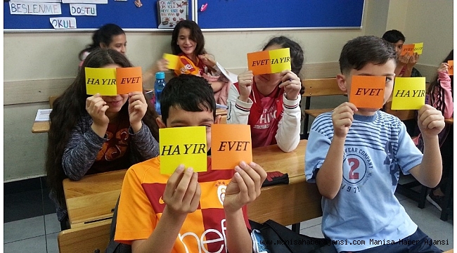 Öğrenciler kişisel sınırlarını öğreniyorlar