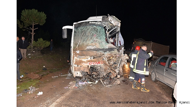 Otobüs kazasında yaralanan 31 kişiden 12&#039;si taburcu oldu