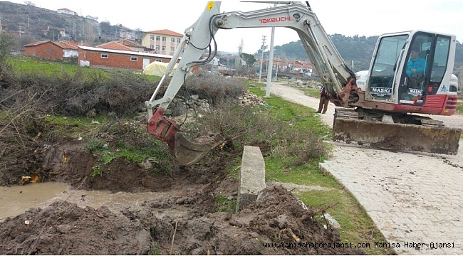 Sakallı'nın taşkın riski sona erdi
