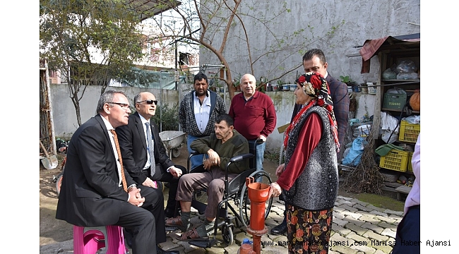 Salihli Belediyesi yaşlıları unutmadı