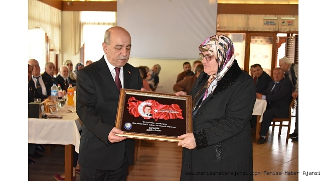 Salihli'de şehit aileleri ve gaziler unutulmadı