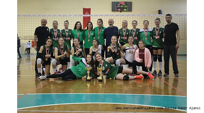 Salihli'nin yıldız kızları Manisa şampiyonu