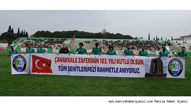 Salihli'ye BAL yolunda Urganlı engeli: 0-1