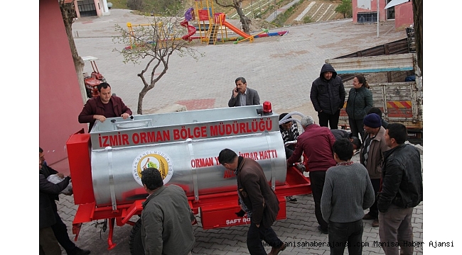 Sarıgöl&#039;de orman yangınlarına karşı önlem