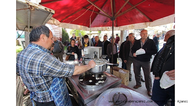 Saruhanlı'da şehitler için lokma hayrı