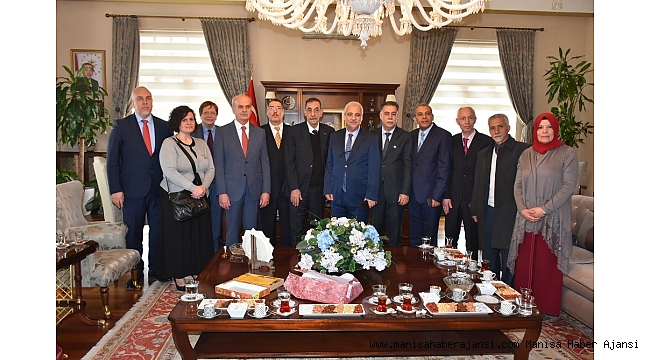 Vali Güvençer, Cezayirli rektörleri ağırladı