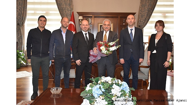 Vali Güvençer, inşaat mühendislerini ağırladı