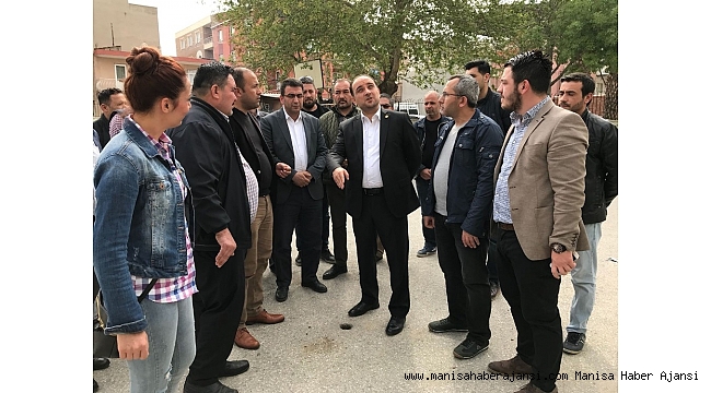 AK Parti&#039;li Baybatur eğitim alanındaki yatırımları yerinde inceledi