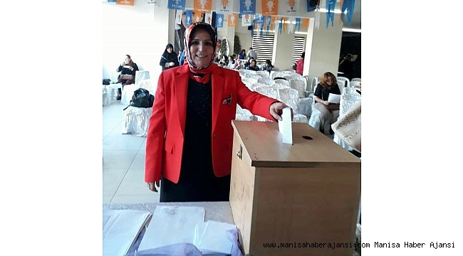 Alaşehir AK Parti Kadın Kolları&#039;nda Kocatürk güven tazeledi