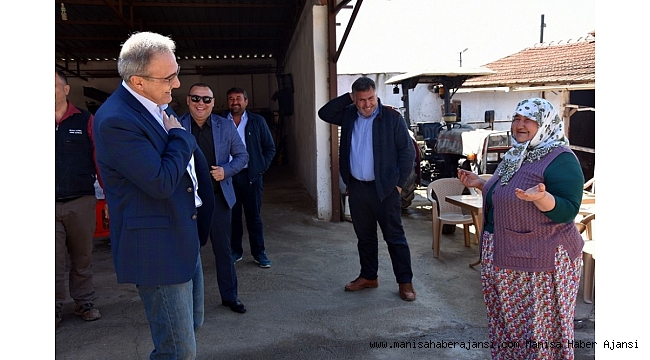 Başkan Karaçoban, mahalleleri karış karış geziyor
