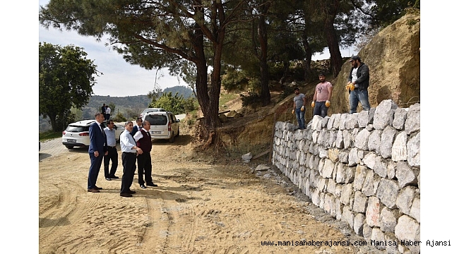 Mahalle sakinleri istedi Yunusemre yapımına başladı