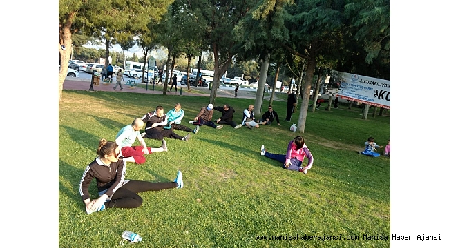 Manisa&#039;da &#039;Koşabiliyorken koş&#039; projesi başladı