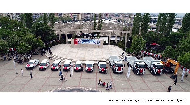 Salihli&#039;ye yeni araç filosu