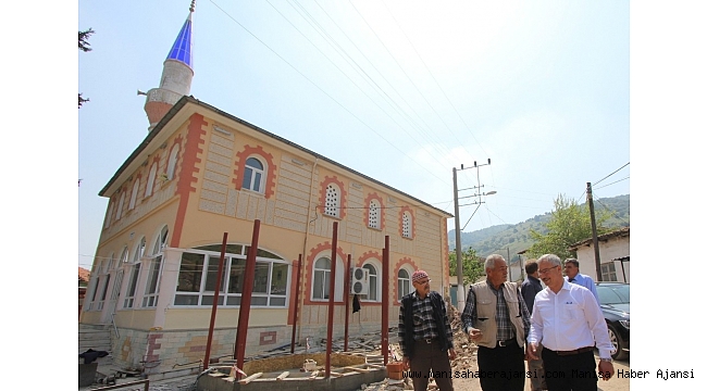 Saruhanlı Belediyesi Çınaroba&#039;yı yatırımlarla donatıyor