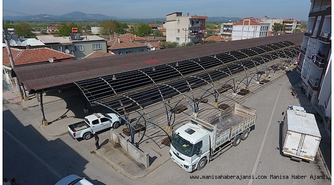 Saruhanlı Belediyesinden pazarcı esnafını rahatlatacak hamle