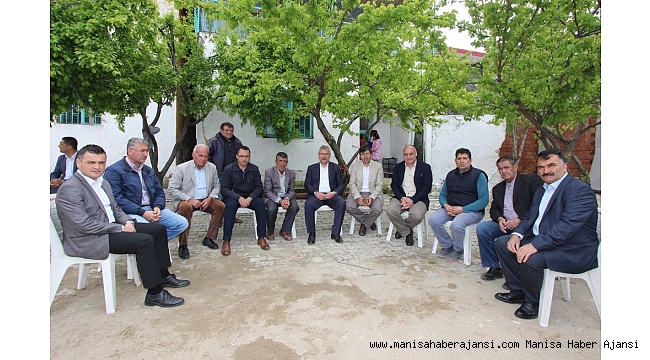 Saruhanlılı şehit için hayır yemeği