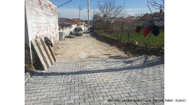 Söğütalan Mahallesinde üstyapı çalışmaları başladı