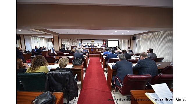 Yunusemre Belediye Meclisi toplandı