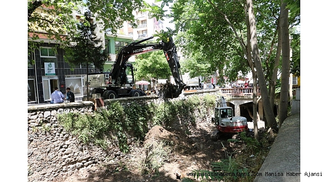 Çaybaşı Deresi&#039;ne iş makineleri indi, beklenen çalışma başladı