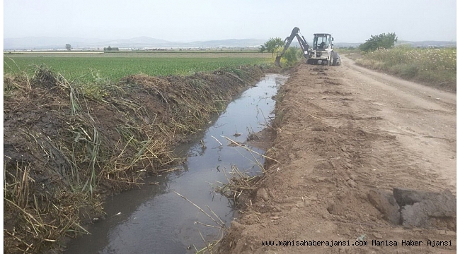 Halitpaşa'da dere temizliği başladı