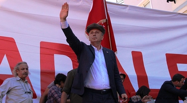 Muharrem İnce kasketiyle Somalılara seslendi