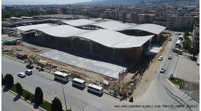 Salihli'nin modern pazar yeri projesi başladı