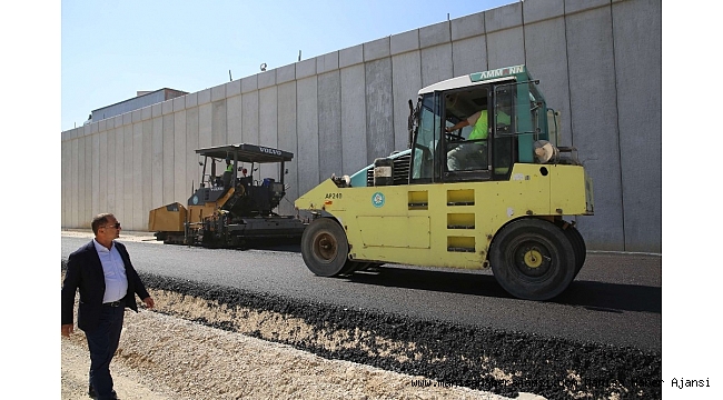 Turgutlu Kavşak Projesi&#039;nde asfalt çalışmaları başladı