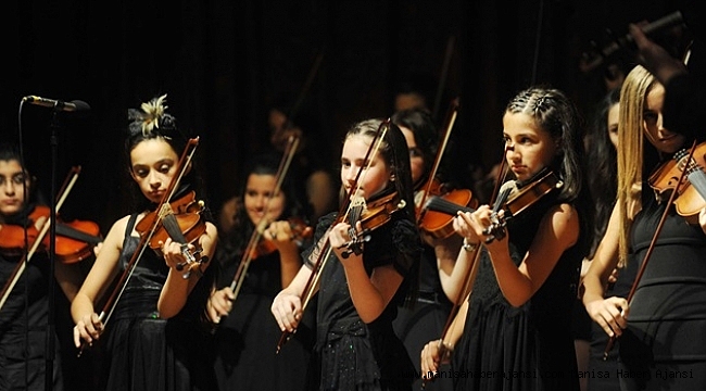 AKHİSAR HALK EĞİTİMİ  MERKEZİ  ÇOCUKLARA ÜCRETSİZ KEMAN KURSU AÇILDI