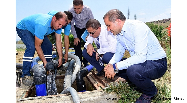 Alaşehir&#039;in içme suyuna yakın takip