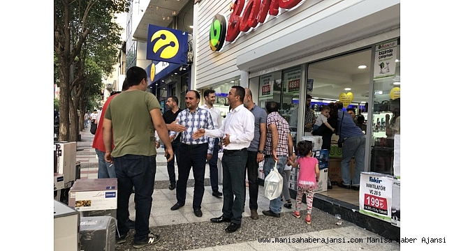 Baybatur'dan teşekkür ziyareti