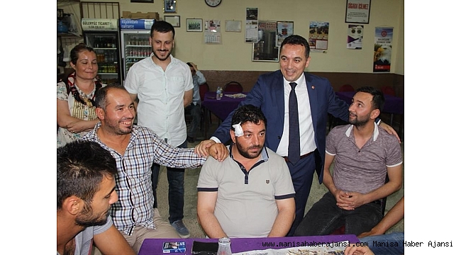 İYİ Partili Eryılmaz Hamzabeyli&#039;de vatandaşlarla buluştu