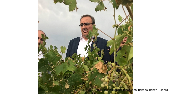 İYİ Partili Karaçoban afetzede çiftçileri ziyaret etti