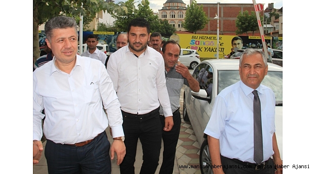 Manisa AK Parti Milletvekili Mehmet Ali Özkan&#039;dan teşekkür ziyareti