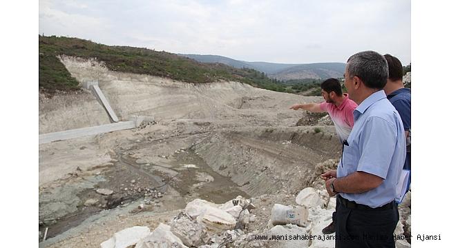 Manisa&#039;da 22 baraj ve 6 gölet inşaatı devam ediyor