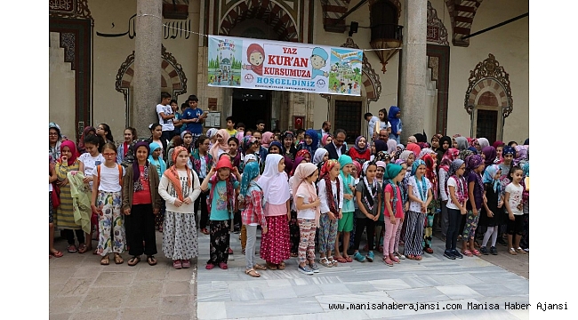 Manisa'da yaz Kur'an kursları başladı