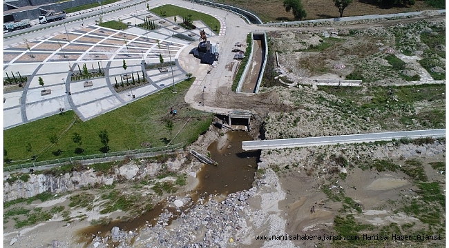 MASKİ'den sel felaketinin yaşandığı Selendi'de teknik inceleme