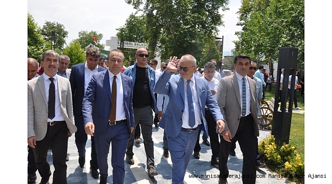 MHP'li belediye başkanları Sarıgöl'de