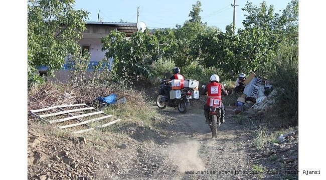 Motor tutkunlarından Kızılay&#039;a dağıtım desteği