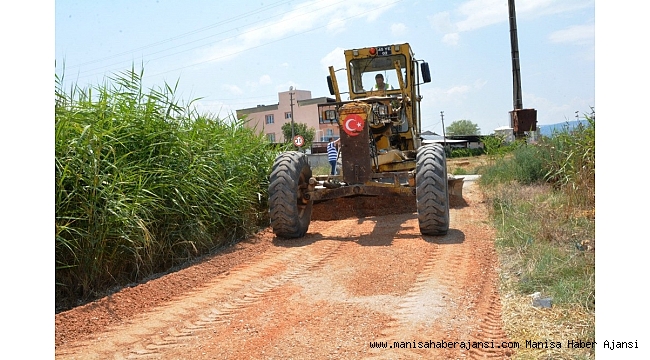 Muradiye&#039;de ova yolları düzenleniyor
