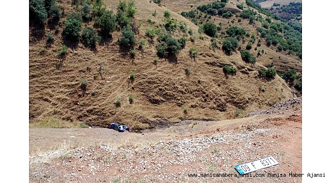 Otomobil uçuruma yuvarlandı: 1 ölü, 3 yaralı