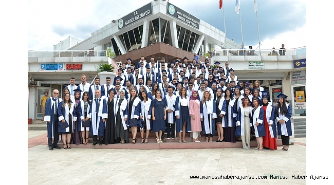 Sarıgöl MYO'da mezuniyet töreni