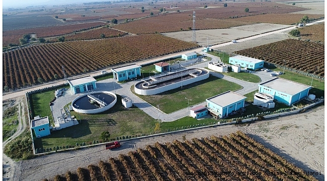 Saruhanlı'da günlük 3 bin metreküp atıksu arıtılıyor