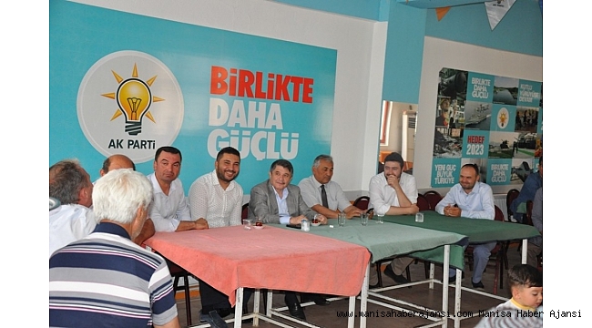 Seçim çalışmalarına Tanrıverdi de destek verdi